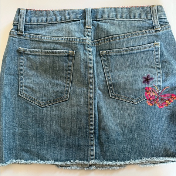 Gap Embroidered Denim Mini Skirt - Picture 4 of 6